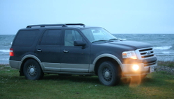 Порог Ford Expedition, Lincoln Navigator 2006-2017 (1мм)