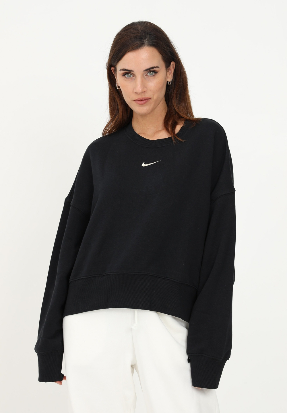 Толстовка женская NIKE W NSW PHNX FLC OOS CREW