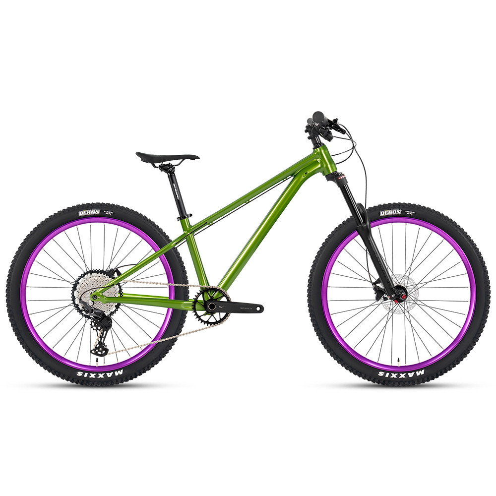 Велосипед Twitter 2026 Dirt Jump мод. GTR M6100-12S AL6069 р. 17 цвет салатовый