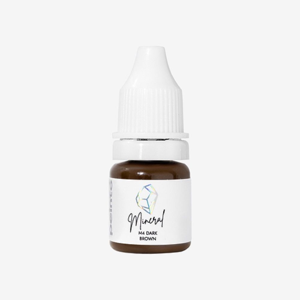 Купить пигмент минеральный для бровей Peinto M4 DARK BROWN