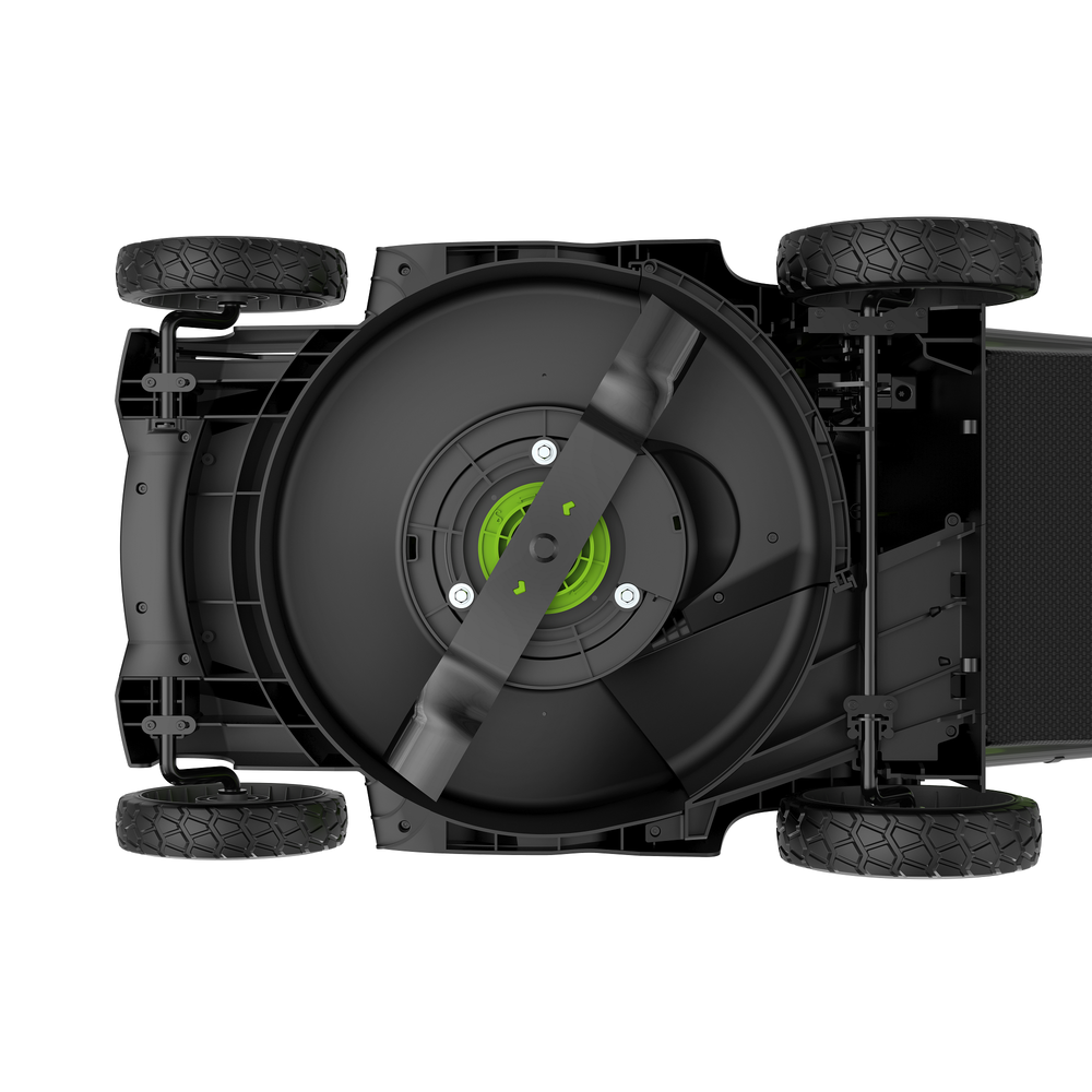 Газонокосилка аккумуляторная Greenworks GD40LM411, 40V, бесщеточная, 41 см, c 1хАКБ 4Ач и ЗУ (2521007UB)