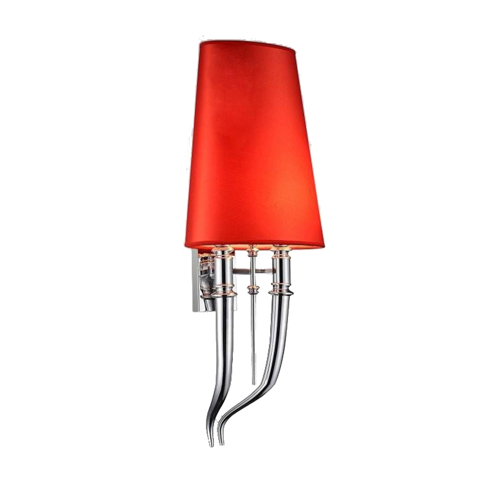 Wall design lamp  Brunilde by Ipe Cavalli H72 (Red)