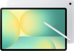 Планшет Samsung Galaxy Tab S10 FE+ SM-X626B 1580 (2.9) 8C RAM12Gb ROM256Gb 13.1" TFT 2880x1800 5G eSIM Android 15 серебристый 13Mpix 12Mpix BT WiFi microSD 1Tb 10090mAh