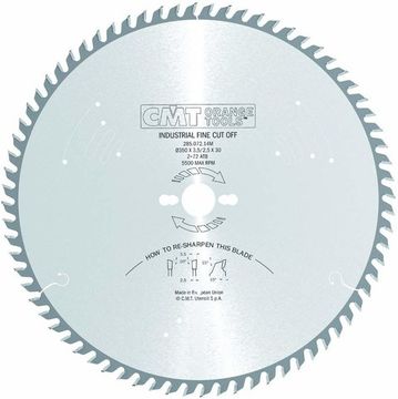 Диск пильный по дереву (350х30х3.5/2.5 мм; Z=72) CMT 285.072.14M