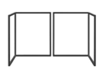 Комплект из 2-х больших оснований Board