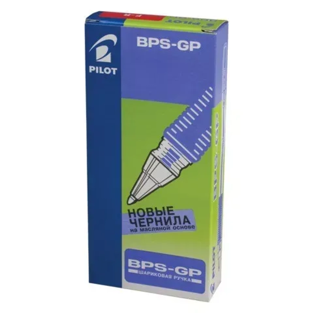 Ручка PILOT шариковая BPS-GP F красная 0,7 мм
