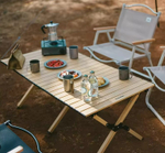Стол туристический Naturehike складной, 115х60х44 см,с Х-образными ножками, бежевый