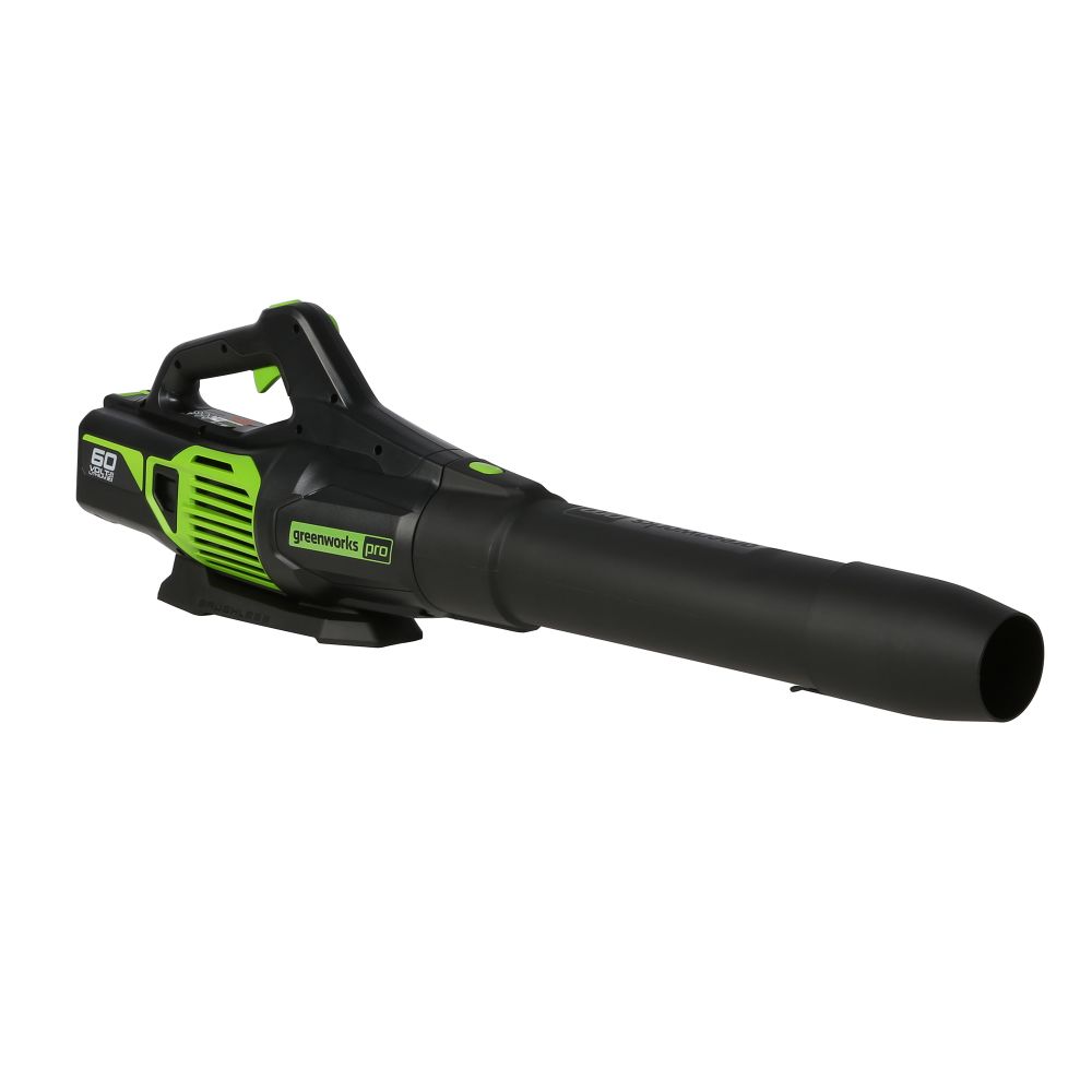 Аккумуляторный воздуходув Greenworks GD60ABK5, 60v, АКБ 5 А·ч и ЗУ