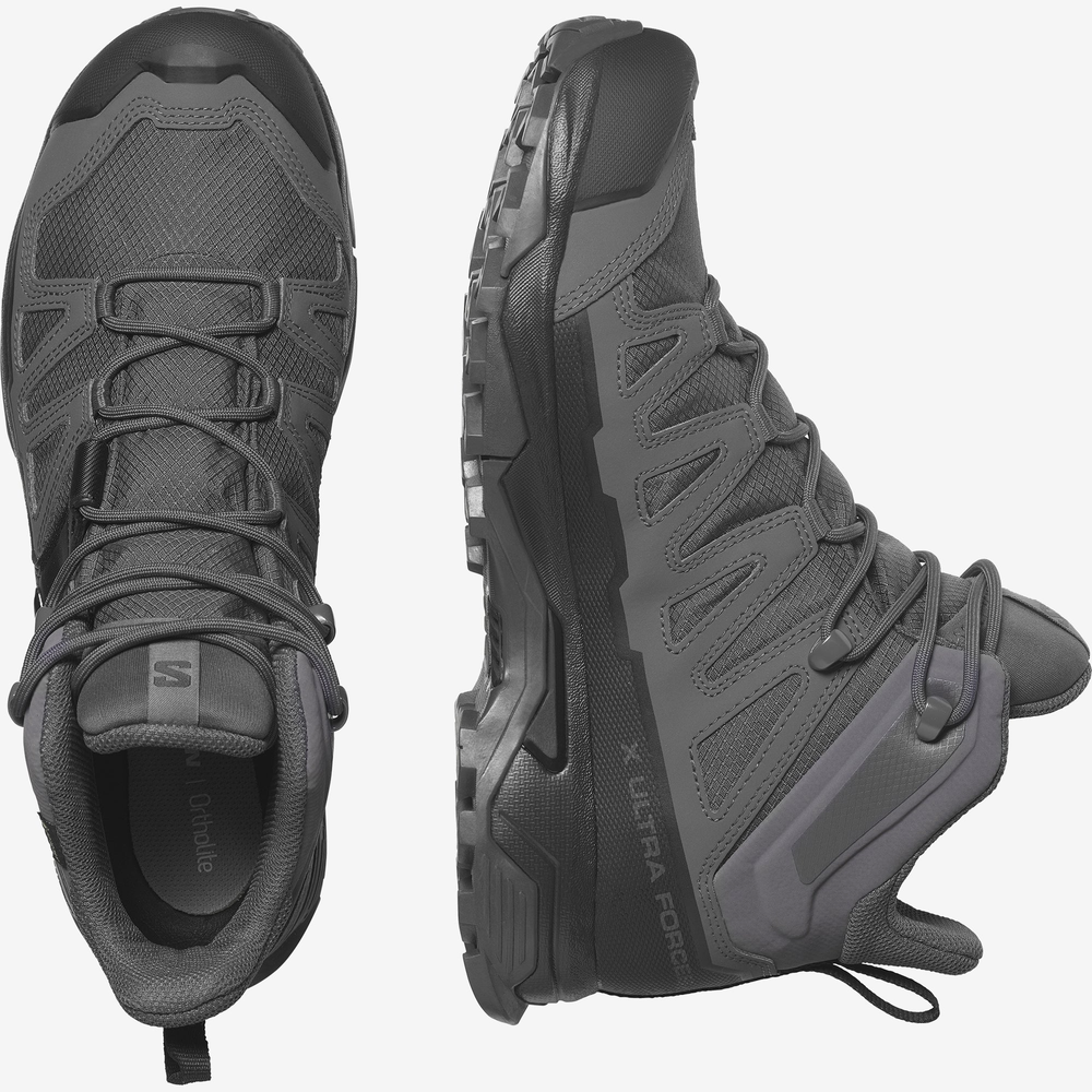 Ботинки Salomon X Ultra Forces MID GTX  Wolf Grey