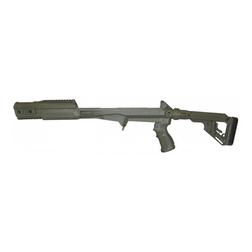 Ложа с рукояткой и складным прикладом UAS для СКС, зелёный, FAB Defense