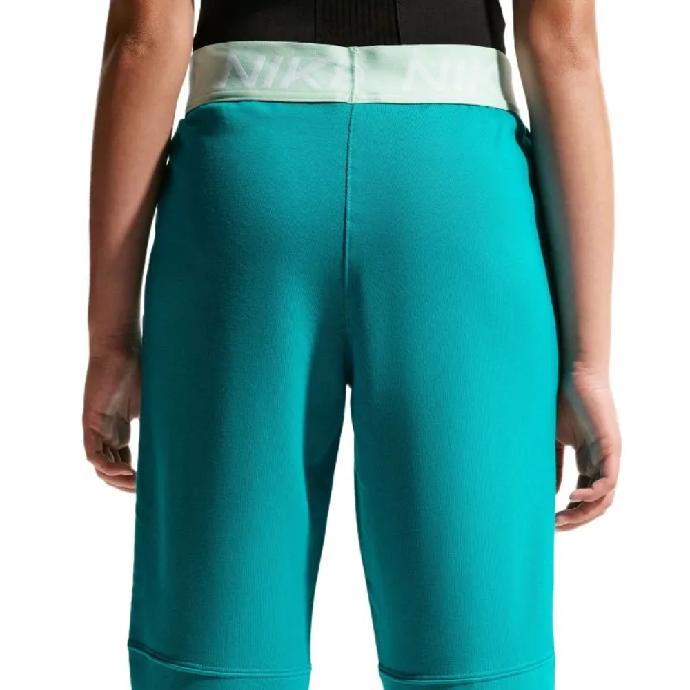 Брюки для девочки Nike Kids Pro Fleece Dri-Fit Joggers - energy/energy/arctic green/white