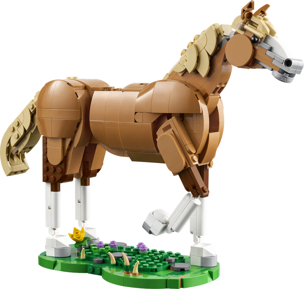 Конструктор Лего Креатор Красивая лошадь | LEGO Creator Beautiful Horse 31166, 685 деталей (9+)