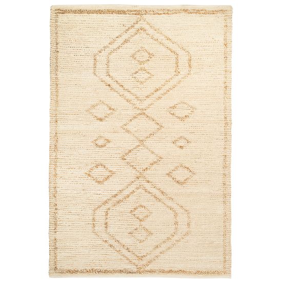 Ковер из джута и переработанного хлопка kolkata из коллекции ethnic, 160х230см