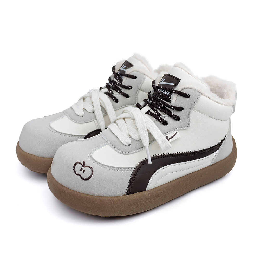 Warrior Thickened And Fleece Lined Casual Vintage German Army Trainers Thermal Abrasion Resistant High top