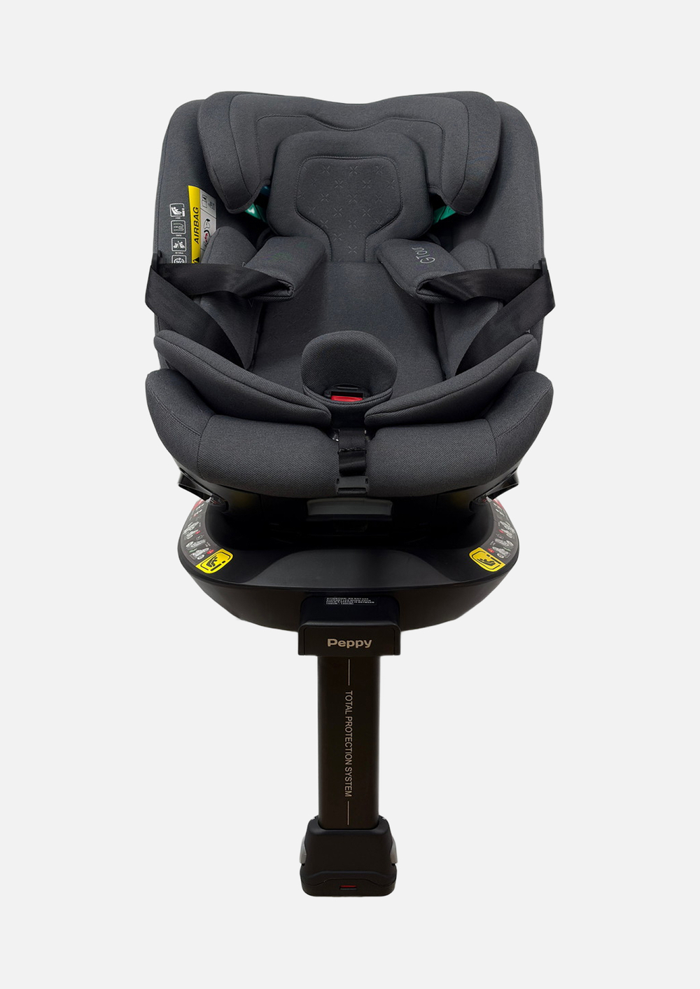 Peppy Автокресло Gtour 0-36 I-Size 40-150 см графит