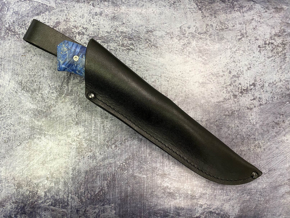 Нож Егерь, сталь Bohler K110, кап клена