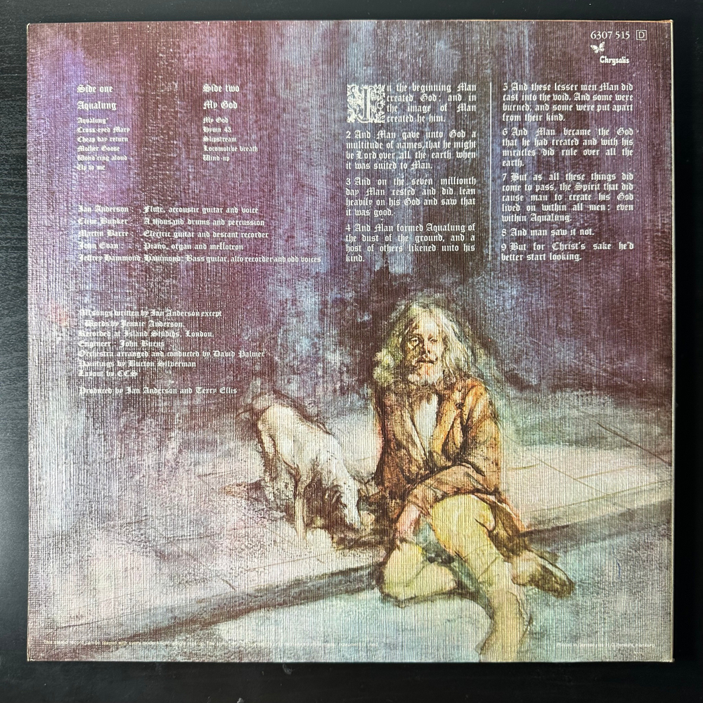 Jethro Tull ‎– Aqualung (Германия 1977г.)