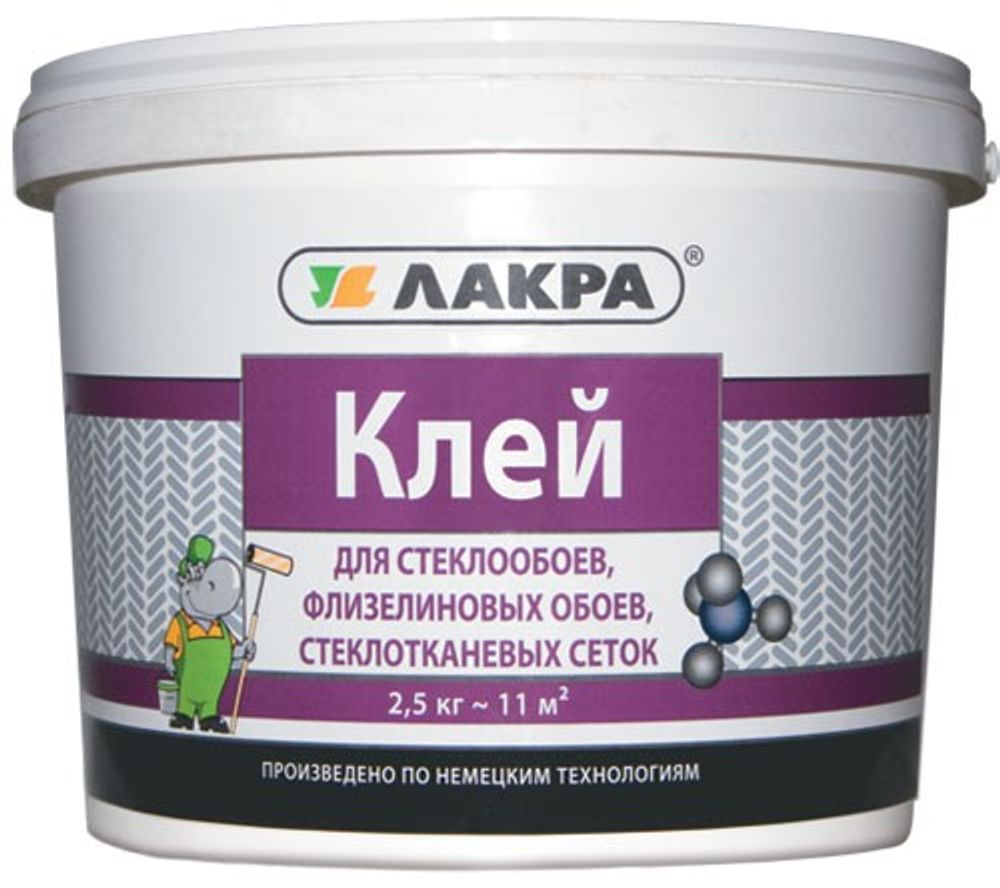 Клей д/стеклообоев 10кг (Лакра) Клей д/стеклообоев 10кг (Лакра)