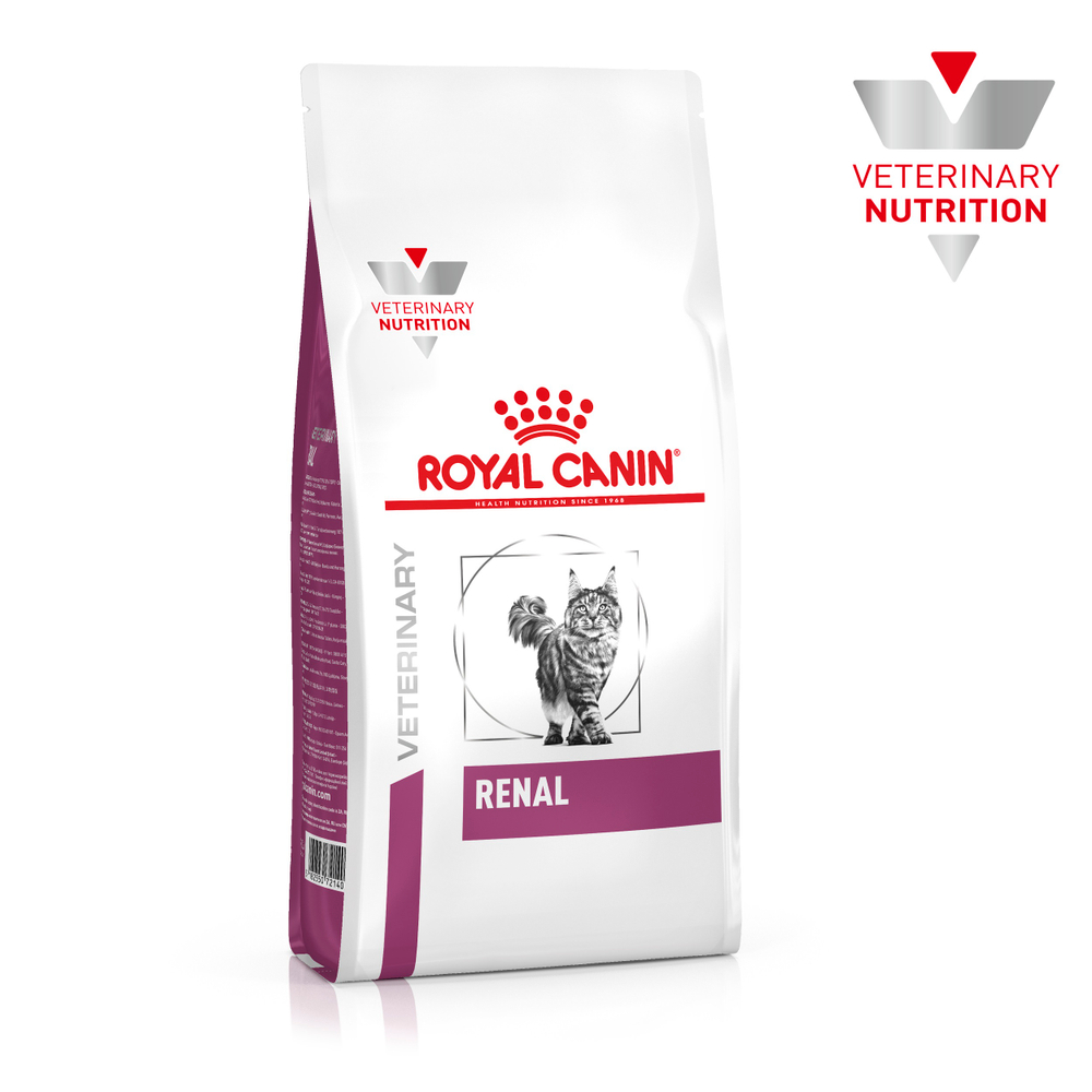 Royal Canin Renal Ренал Корм сухой диета для взрослых кошек поддержание функции почек 2кг