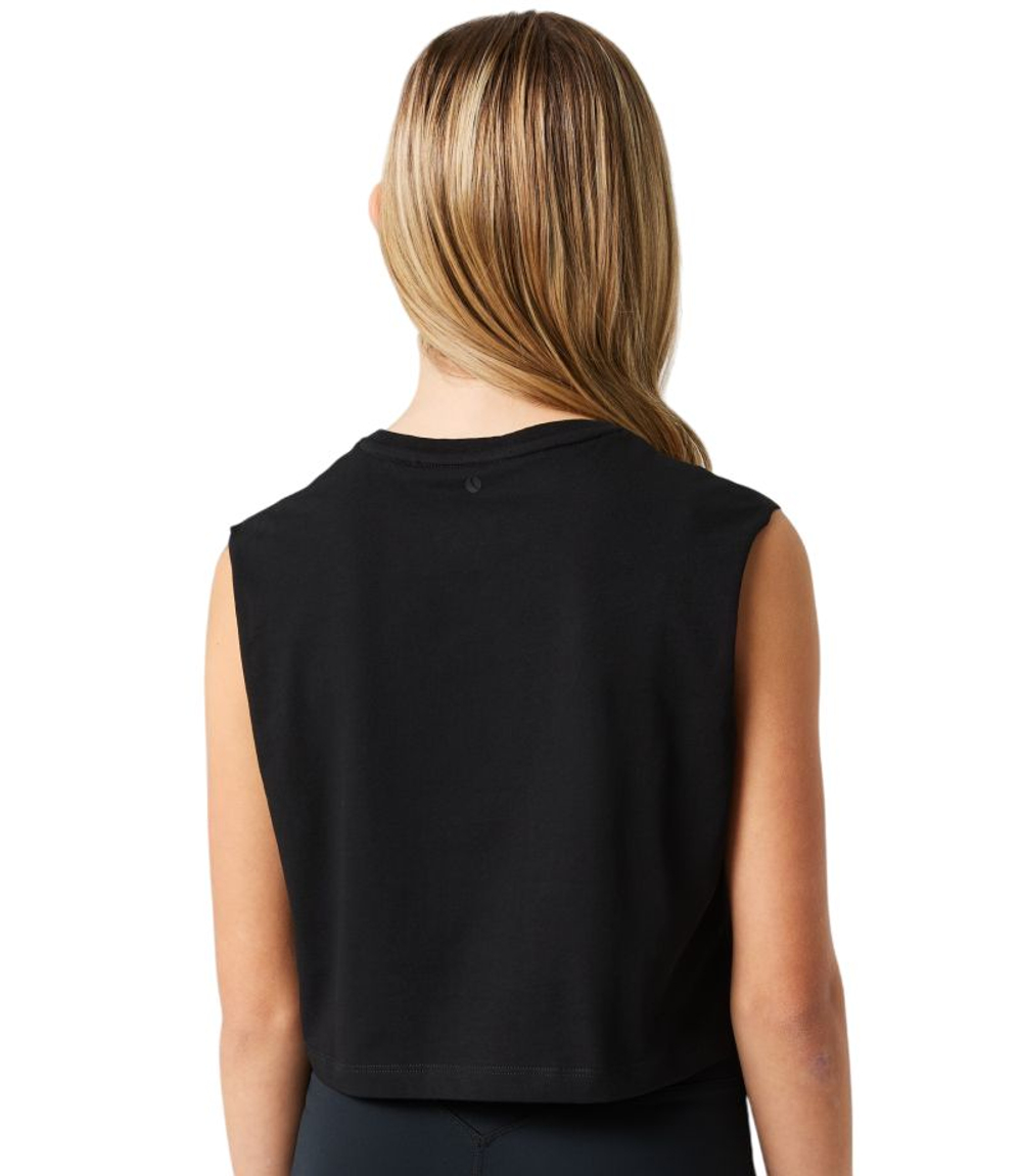 Девчачья майка Bj_rn Borg Cropped Tank - black beauty