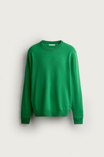 СВИТЕР КЛАССИЧЕСКОГО КРОЯ ИЗ СМЕСОВОЙ ШЕРСТИ — ZARA