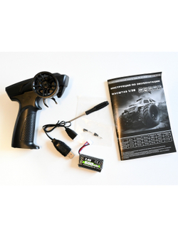 Радиоуправляемый монстр RCM Scout M3 (красный) 4WD 2.4G 1/20 RTR