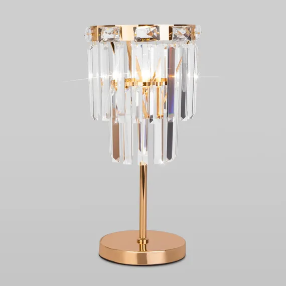 Интерьерная настольная лампа Elegante 01136/1 золото Eurosvet