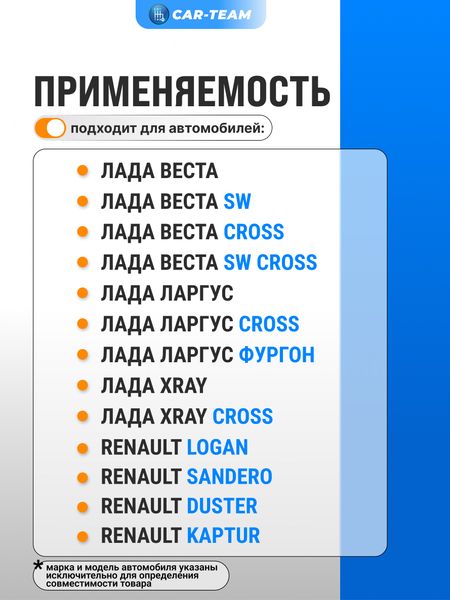 Заглушка пола кузова (20,2х16,2) Лада Веста, X-Ray, Ларгус, Renault Logan, Duster, Kaptur, Sandero набор из 4шт. (арт. 7703074684)