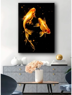 Картина Рыбки кои, галерейная 30х40см 1шт.