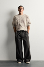 СВИТЕР RELAXED FIT С АБСТРАКТНЫМ ПРИНТОМ — ZARA