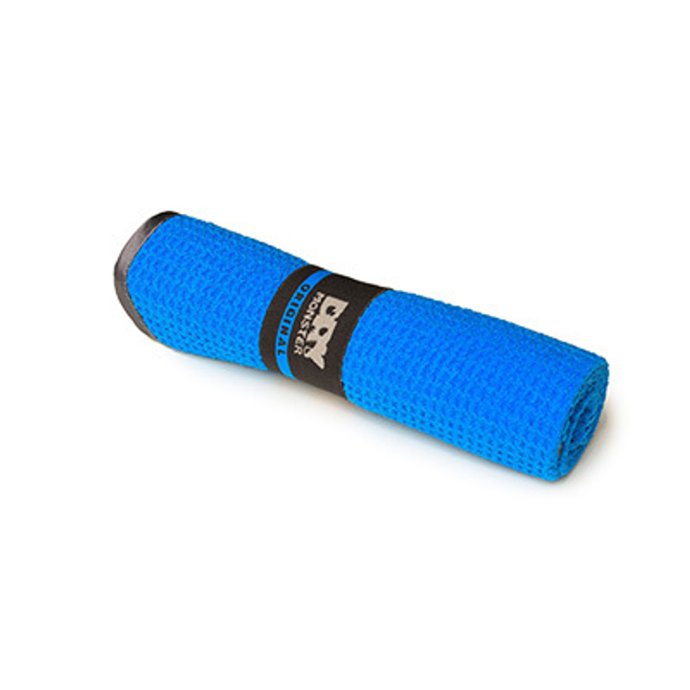 Dry Monster Waffle вафельное полотенце синее 60х40см, 400г/м2