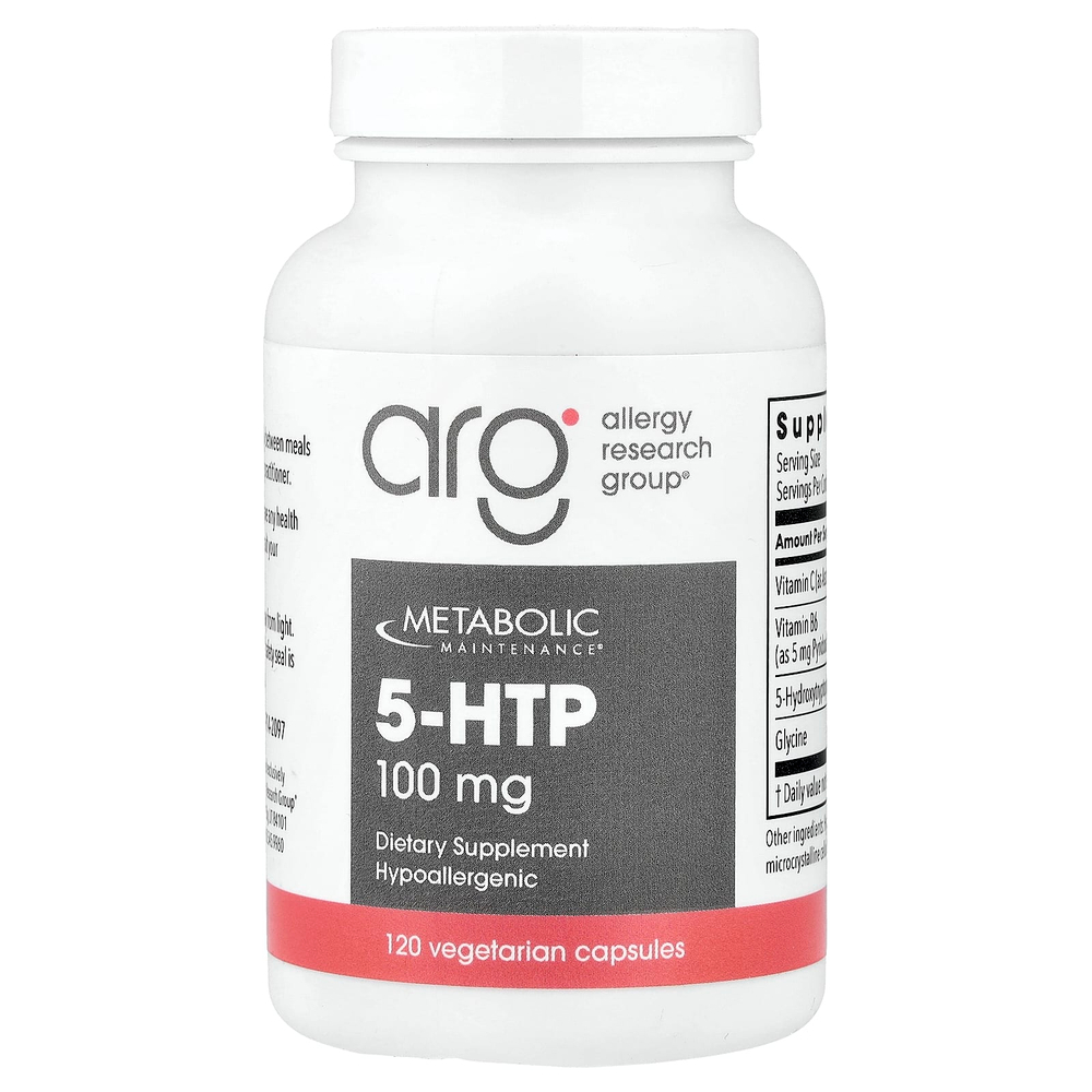 Metabolic Maintenance, 5-HTP, 120 вегетарианских капсул