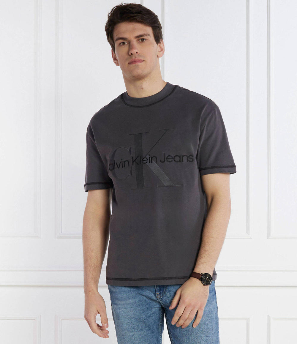 Футболка CALVIN KLEIN JEANS - графитовый(J30J324673)