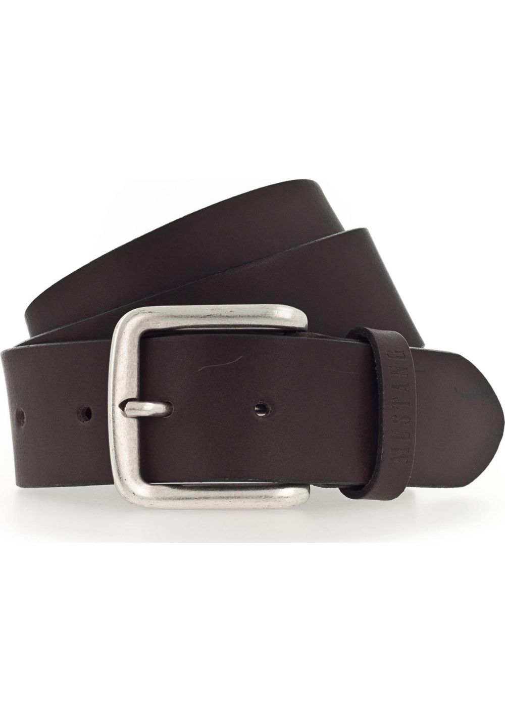 Ремень 40 mm with buckle in silver antique MG2118L15-0691