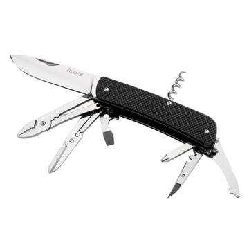 Складной нож multi-functional Ruike L41-N коричневвый c клинком из стали Sandvik™ 12С27, рукоять G10