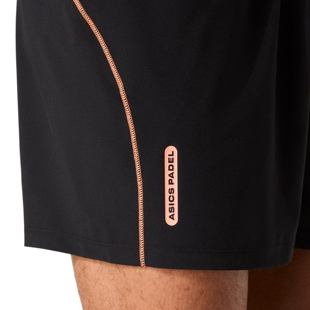 Мужские теннисные шорты Asics Padel Court 7in - black/dark cobalt