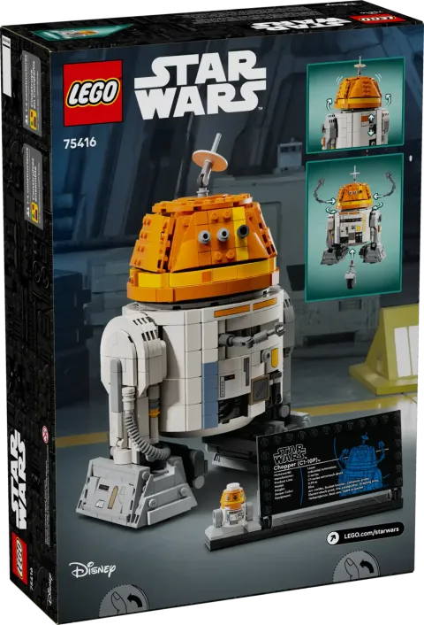 Конструктор LEGO Star Wars 75416 Дроид-астромеханик Чоппер C1-10P