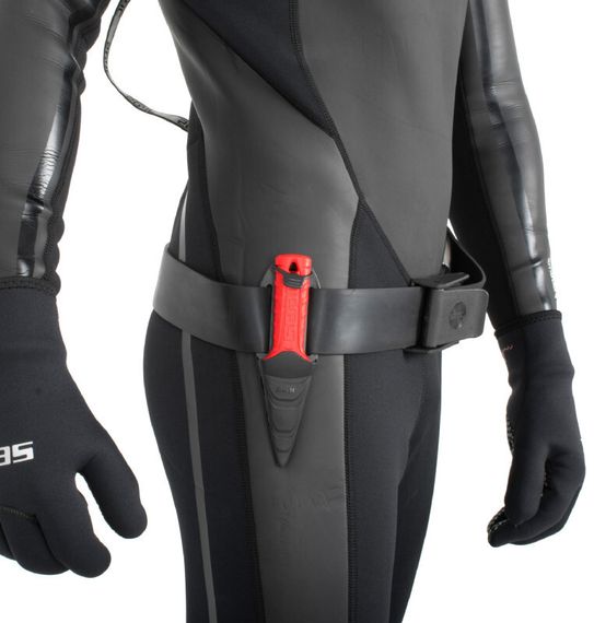 Нож Seac Sub Samurai EVO красный