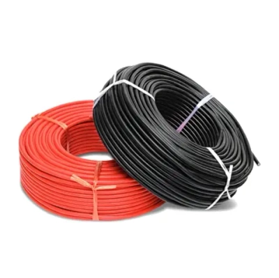 AWG 10 (красный,черный) 1м