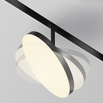 Трековый магнитный светодиодный светильник 15W 4000К TR131-2-15W4K-B чёрный Plato Exility Maytoni