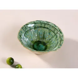 Салатник 175 мл 11,5*11 см h6 см емкость для закусок Green Flower Frutti di Mare P.L. [1]