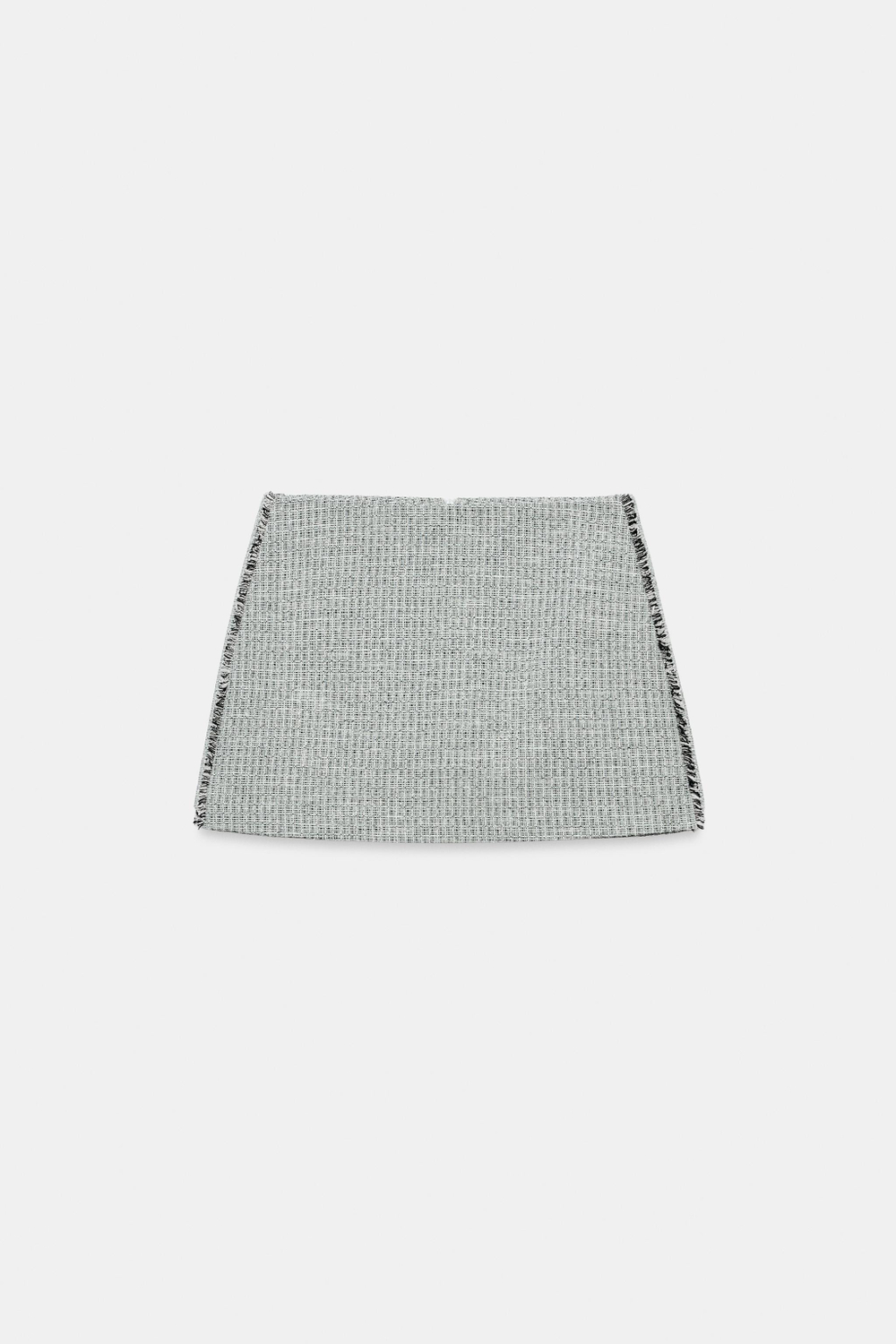 Фактурная мини-юбка с бахромой — ZARA