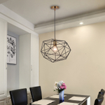 Светильник-подвес лофт мз металлической проволоки LIMIT ONE