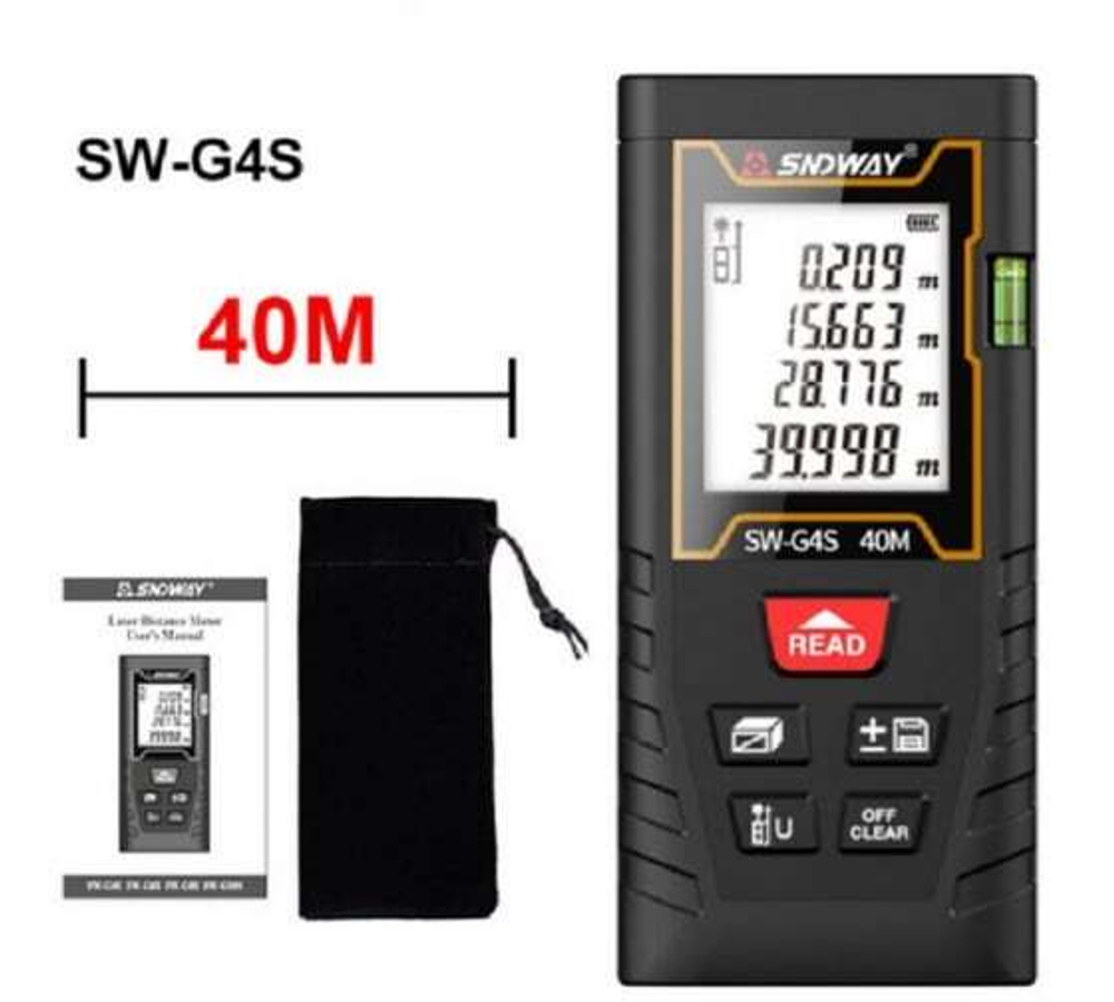 ДАЛЬНОМЕР ЛАЗЕРНЫЙ SNDWAY SW-G4S