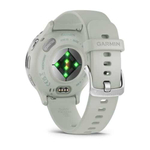 Часы Garmin Venu 3s серо-зеленый с серебристым безелем, 010-02785-01