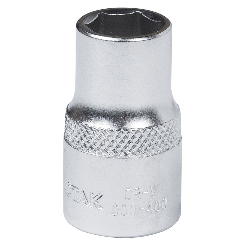 МАСТАК (000-40013) Головка торцевая стандартная шестигранная 1/2", 13 мм