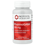 Protocol for Life Balance, PharmaGABA® с цитратом магния, 60 вегетарианских капсул