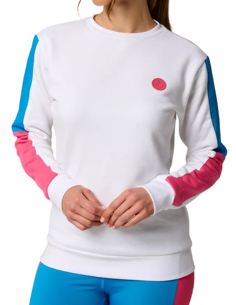 Женская теннисная толстовка Roland Garros Sabrina Pop Energy Sweatshirt
