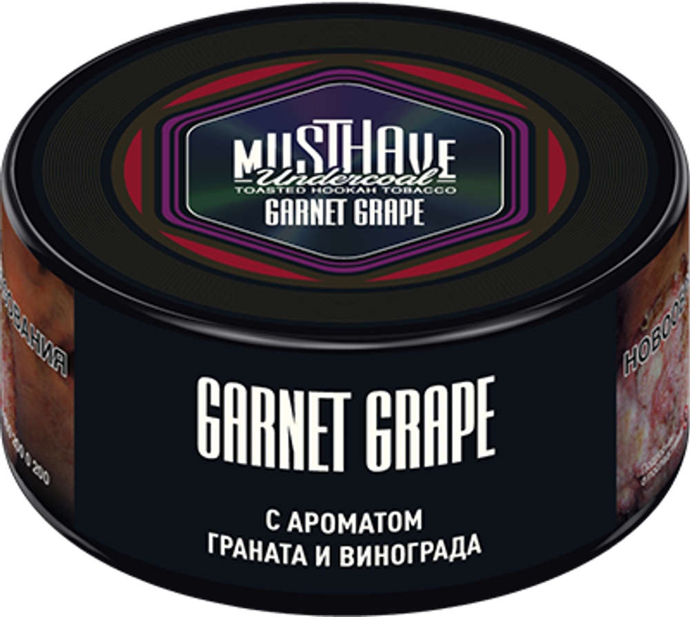 М. Табак для кальяна Must have Гранат, виноград 25гр