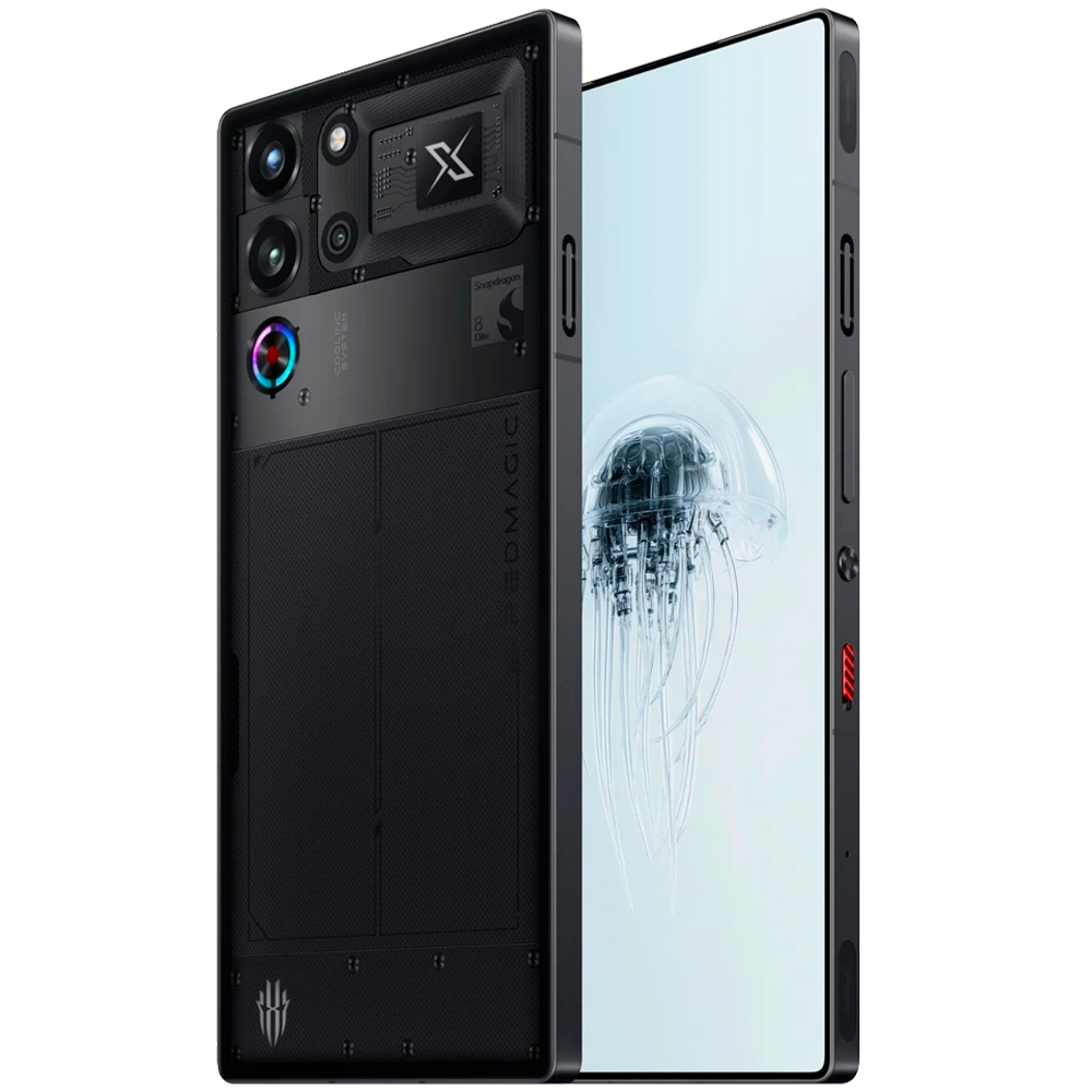 Смартфон ZTE Nubia RedMagic 10 Pro 24/1TB, Dusk (Прозрачный черный)